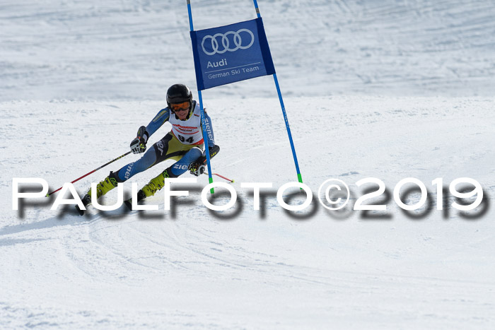 Dt. Schülercup Finale U16 Riesenslalom 08.03.2019