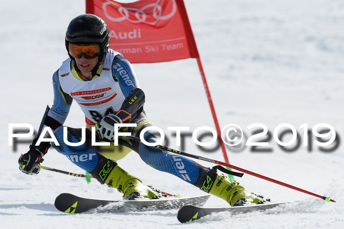 Dt. Schülercup Finale U16 Riesenslalom 08.03.2019