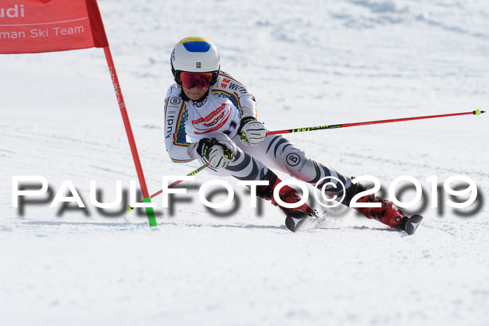 Dt. Schülercup Finale U16 Riesenslalom 08.03.2019
