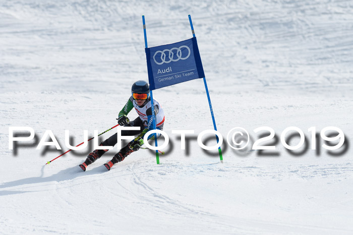 Dt. Schülercup Finale U16 Riesenslalom 08.03.2019