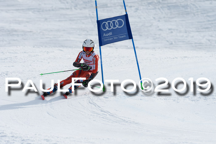 Dt. Schülercup Finale U16 Riesenslalom 08.03.2019