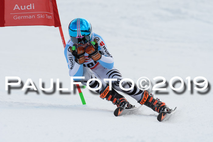 Dt. Schülercup Finale U16 Riesenslalom 08.03.2019