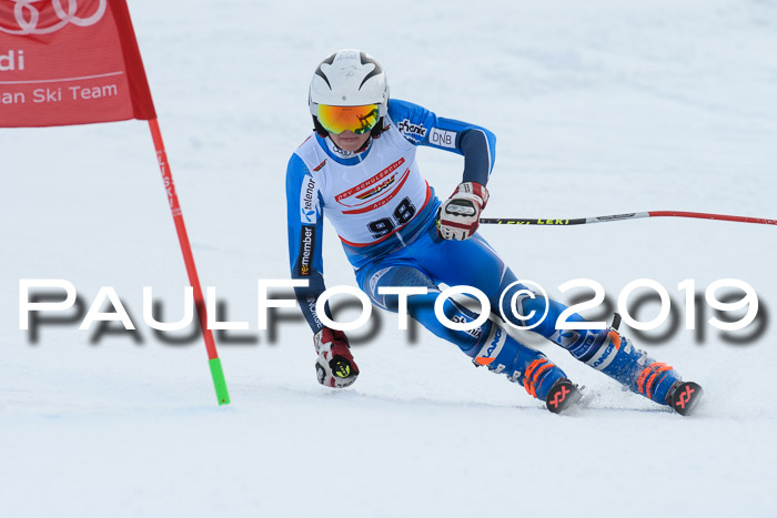 Dt. Schülercup Finale U16 Riesenslalom 08.03.2019