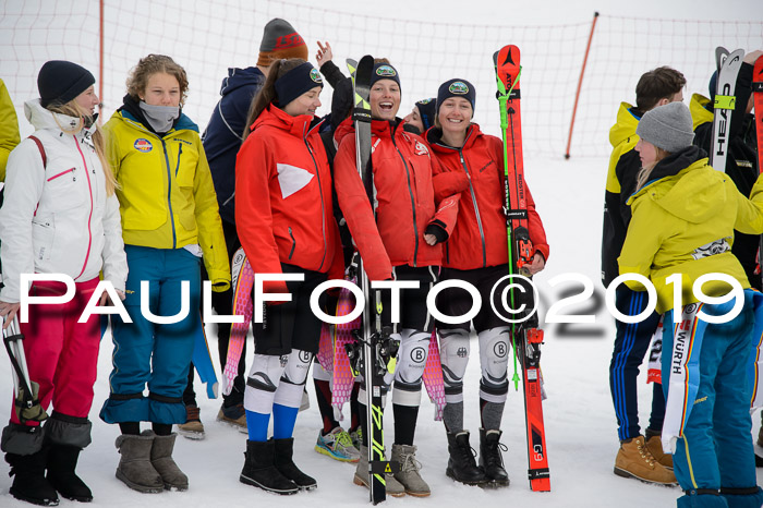 Dt. Schülercup Finale U16 Riesenslalom 08.03.2019