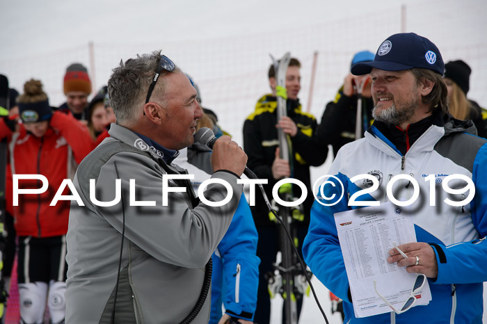 Dt. Schülercup Finale U16 Riesenslalom 08.03.2019