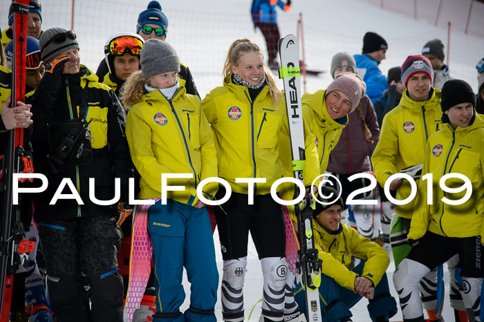 Dt. Schülercup Finale U16 Riesenslalom 08.03.2019