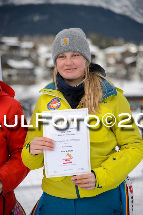 Dt. Schülercup Finale U16 Riesenslalom 08.03.2019