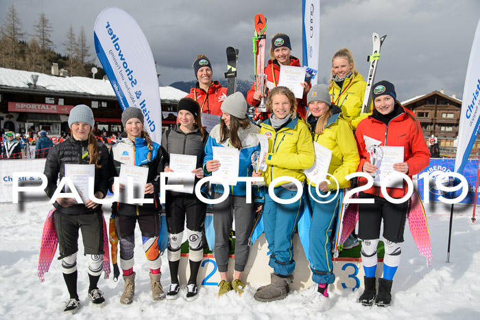 Dt. Schülercup Finale U16 Riesenslalom 08.03.2019