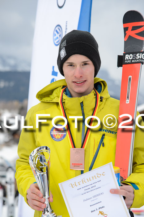 Dt. Schülercup Finale U16 Riesenslalom 08.03.2019