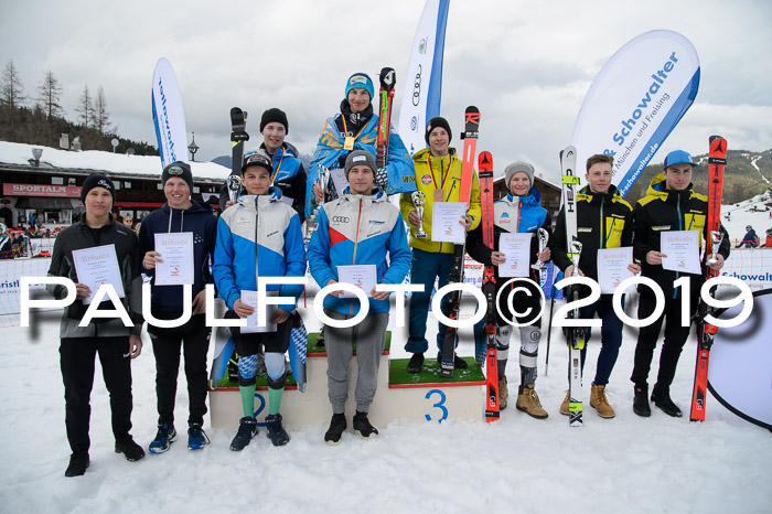 Dt. Schülercup Finale U16 Riesenslalom 08.03.2019
