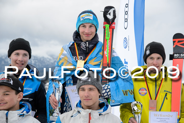 Dt. Schülercup Finale U16 Riesenslalom 08.03.2019