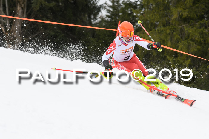 DSV Schülercup U14 Finale Slalom 09.03.2019