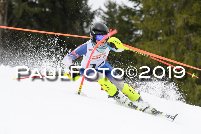 DSV Schülercup U14 Finale Slalom 09.03.2019