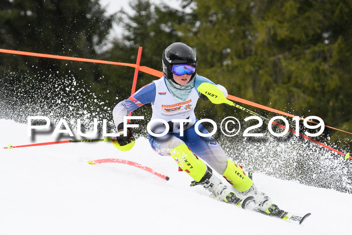 DSV Schülercup U14 Finale Slalom 09.03.2019