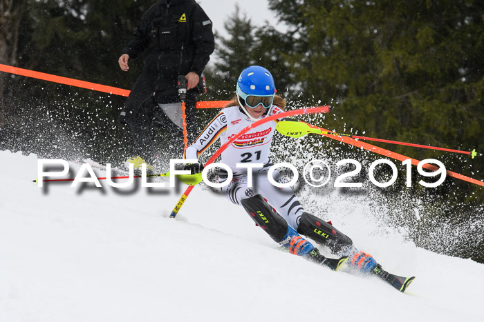 DSV Schülercup U14 Finale Slalom 09.03.2019