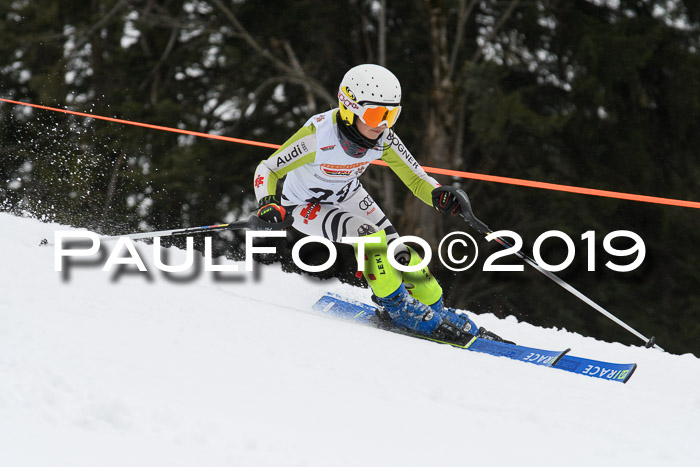 DSV Schülercup U14 Finale Slalom 09.03.2019