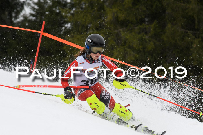 DSV Schülercup U14 Finale Slalom 09.03.2019