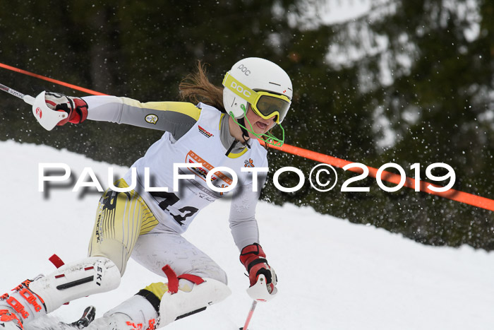 DSV Schülercup U14 Finale Slalom 09.03.2019