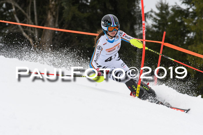 DSV Schülercup U14 Finale Slalom 09.03.2019
