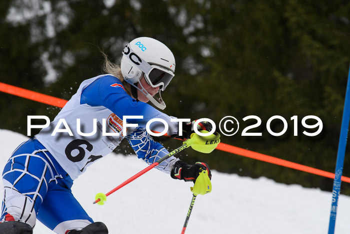 DSV Schülercup U14 Finale Slalom 09.03.2019