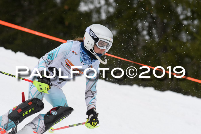 DSV Schülercup U14 Finale Slalom 09.03.2019
