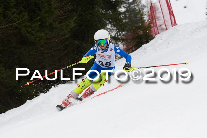 DSV Schülercup U14 Finale Slalom 09.03.2019