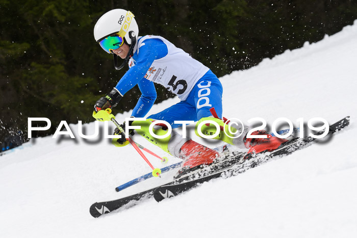DSV Schülercup U14 Finale Slalom 09.03.2019