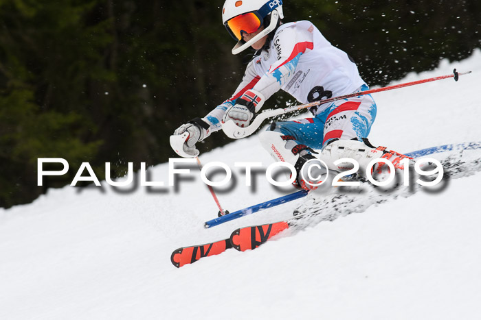 DSV Schülercup U14 Finale Slalom 09.03.2019
