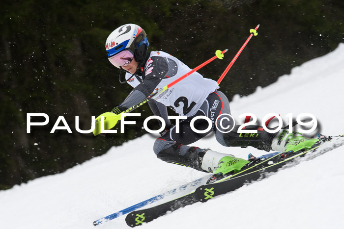 DSV Schülercup U14 Finale Slalom 09.03.2019