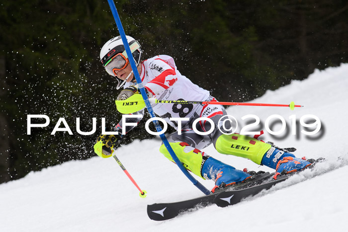 DSV Schülercup U14 Finale Slalom 09.03.2019