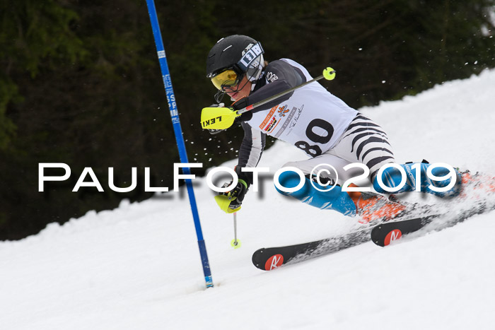 DSV Schülercup U14 Finale Slalom 09.03.2019