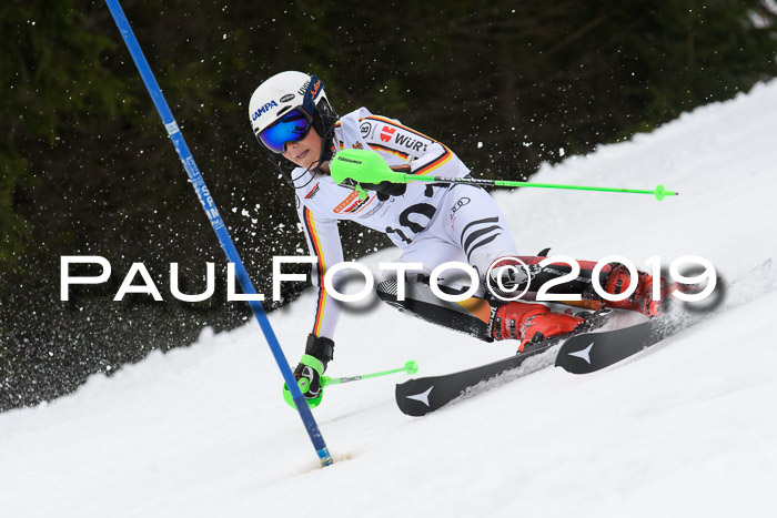 DSV Schülercup U14 Finale Slalom 09.03.2019