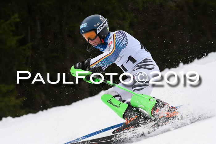 DSV Schülercup U14 Finale Slalom 09.03.2019