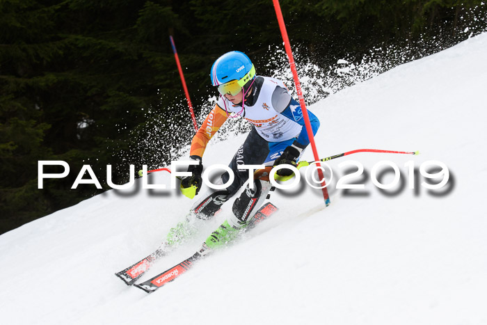 DSV Schülercup U14 Finale Slalom 09.03.2019