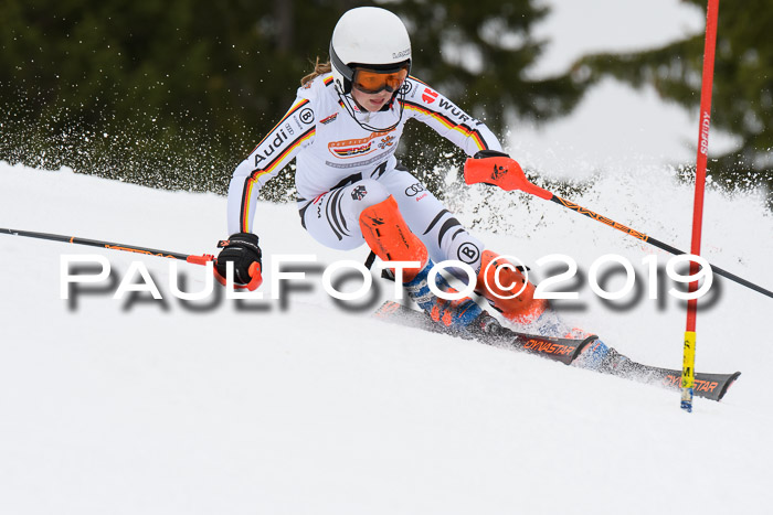 DSV Schülercup U14 Finale Slalom 09.03.2019
