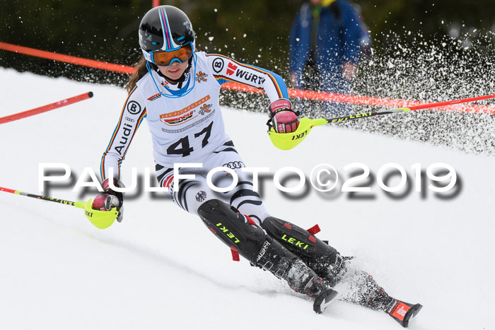DSV Schülercup U14 Finale Slalom 09.03.2019