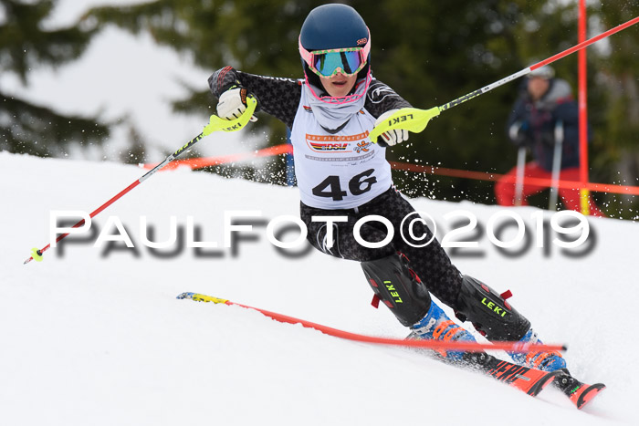 DSV Schülercup U14 Finale Slalom 09.03.2019