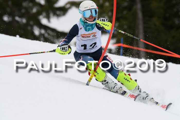 DSV Schülercup U14 Finale Slalom 09.03.2019