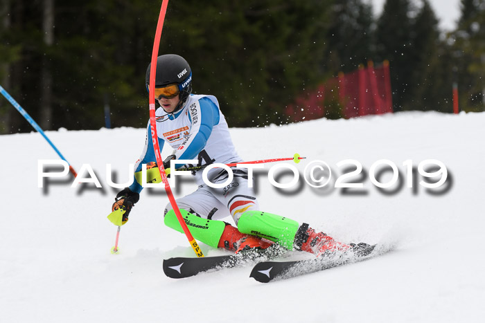 DSV Schülercup U14 Finale Slalom 09.03.2019