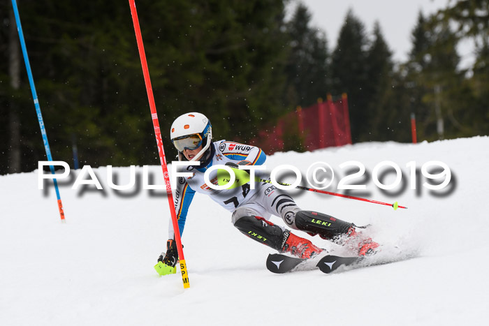 DSV Schülercup U14 Finale Slalom 09.03.2019