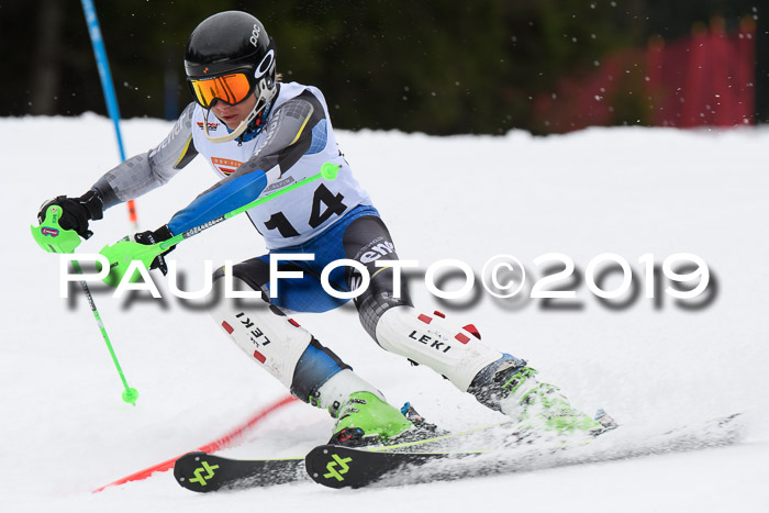 DSV Schülercup U14 Finale Slalom 09.03.2019