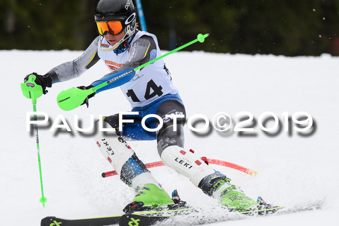 DSV Schülercup U14 Finale Slalom 09.03.2019