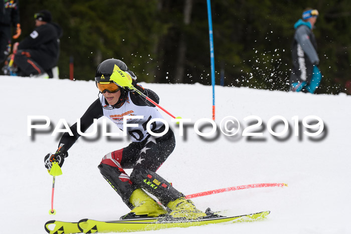 DSV Schülercup U14 Finale Slalom 09.03.2019