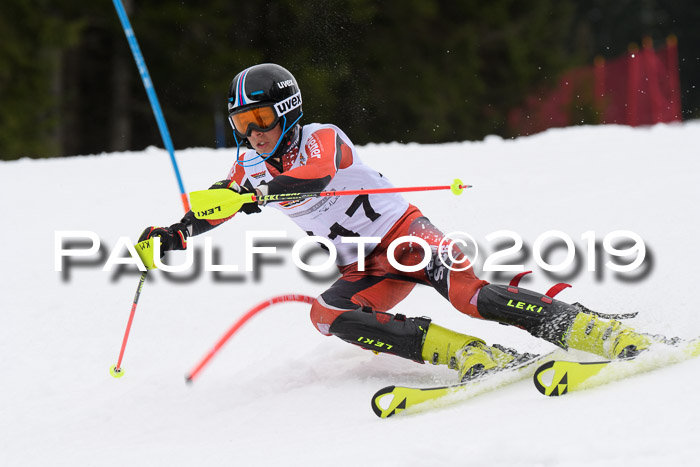 DSV Schülercup U14 Finale Slalom 09.03.2019