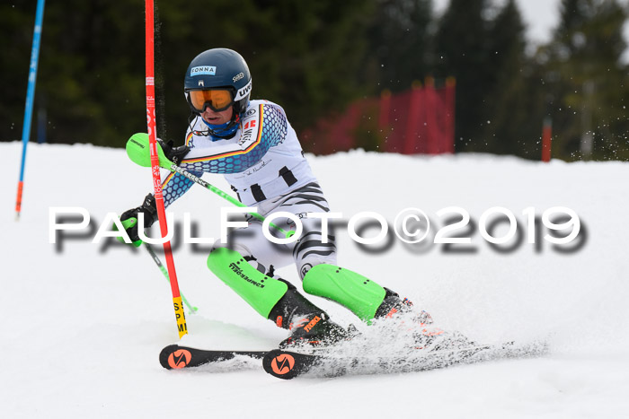 DSV Schülercup U14 Finale Slalom 09.03.2019