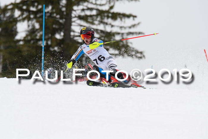 DSV Schülercup U14 Finale Slalom 09.03.2019
