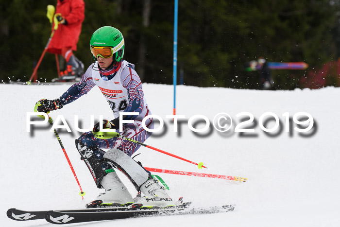 DSV Schülercup U14 Finale Slalom 09.03.2019