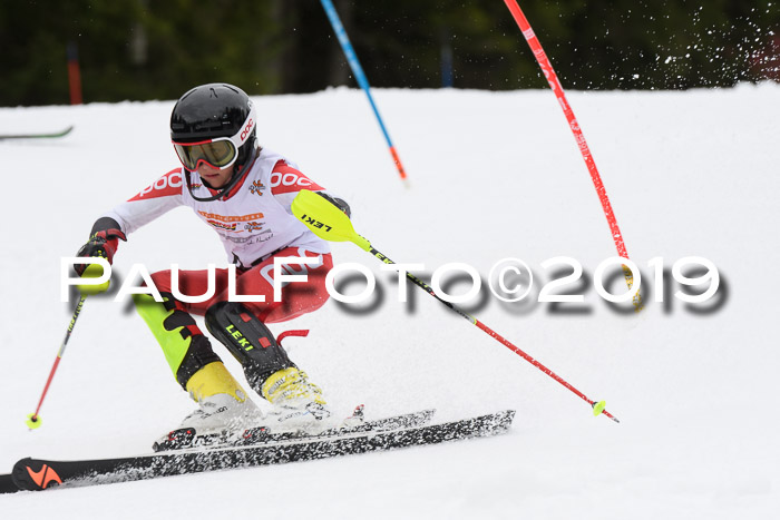 DSV Schülercup U14 Finale Slalom 09.03.2019