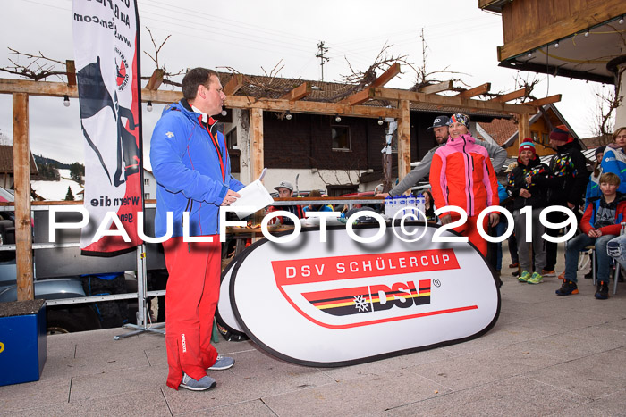 DSV Schülercup U14 Finale Slalom 09.03.2019