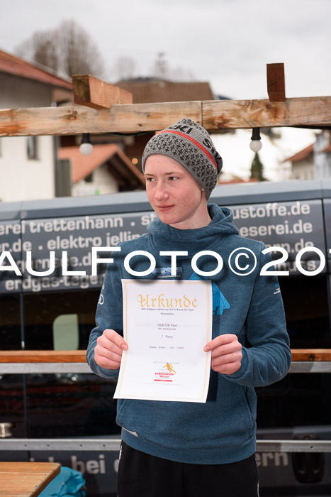 DSV Schülercup U14 Finale Slalom 09.03.2019